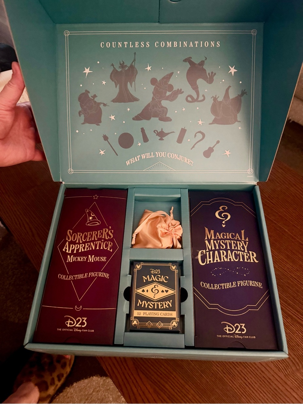 D23 Official Disney Fan Club Magic & Mystery Gold Member Collectors Full Box Set